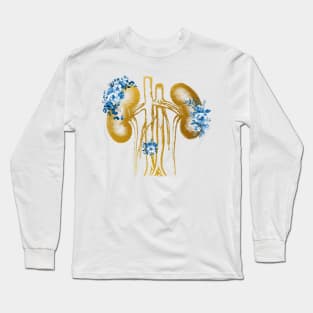 Kidneys anatomy Long Sleeve T-Shirt